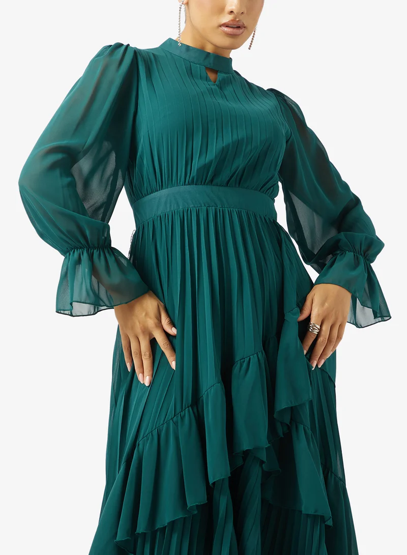 Ella  Asymmetric Ruffled Dress for Women | Best Price UAE
